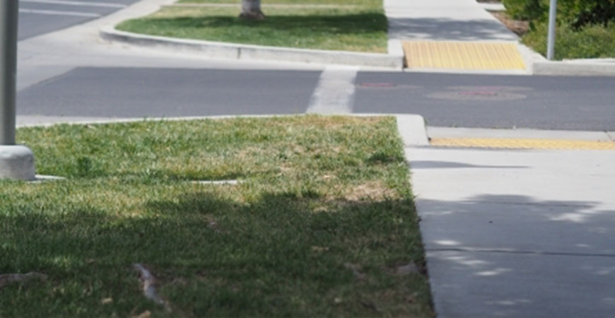 sidewalk turf